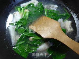 菠菜虾潺汤的做法步骤：8
