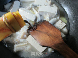 豆腐煮虾潺的做法步骤：7