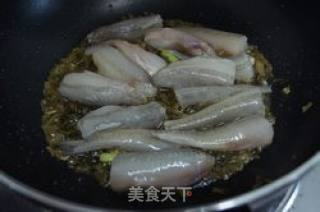 雪菜烧虾潺的做法步骤：6