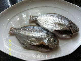 干煎海鱼（油鲫）的做法步骤：1