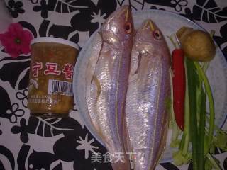 潮菜——豆酱焖海鱼的做法步骤：1