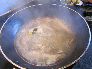 芥菜鱼汤的做法步骤：4
