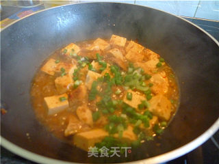 XO酱海鲜烩豆腐的做法步骤：6