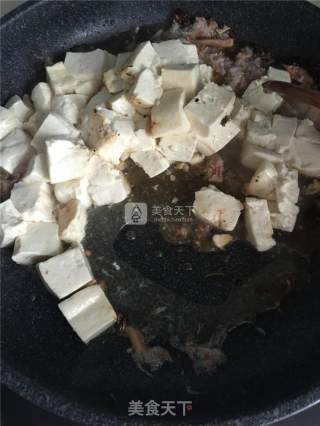 蟹肉烩豆腐的做法步骤：7