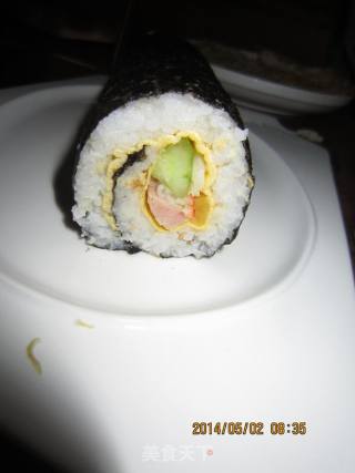 鲣鱼肉松寿司的做法步骤：15