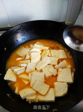 蟹黄豆腐的做法步骤：5