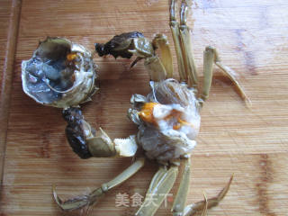 螃蟹粉丝煲的做法步骤：2