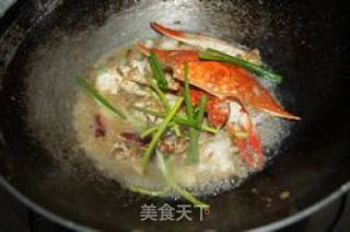 姜葱炒螃蟹的做法步骤：10