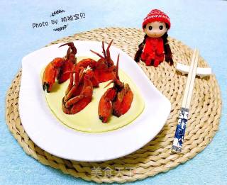 #快手懒人餐#螃蟹蒸蛋羹的做法步骤：7