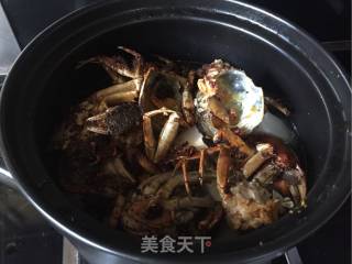 螃蟹炖豆腐（麻辣香锅）的做法步骤：9