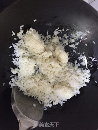 【螃蟹炒饭】螃蟹与米饭的美妙结合！的做法步骤：4