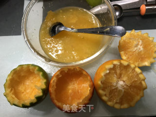 蟹酿橙的做法步骤：1