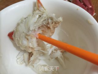 蟹肉蒸水蛋的做法步骤：5