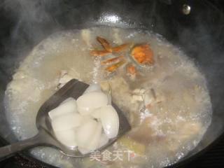 螃蟹煮年糕的做法步骤：7