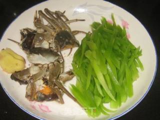 螃蟹莴苣汤的做法步骤：1