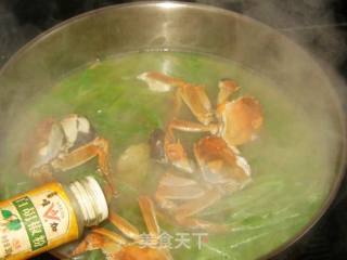 螃蟹莴苣汤的做法步骤：5