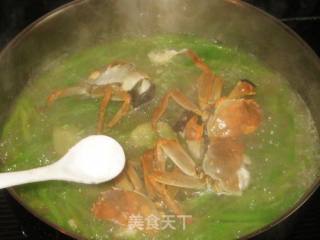 螃蟹莴苣汤的做法步骤：4
