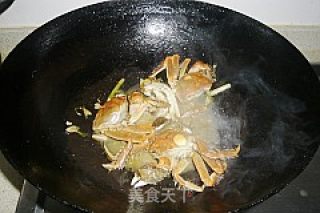 清炒螃蟹的做法步骤：8
