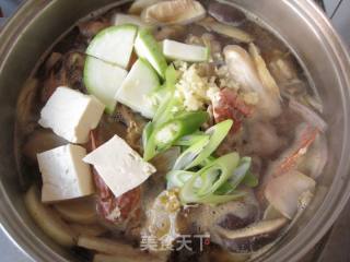 超级豪华一碗汤—韩国海鲜豆酱汤的做法步骤：6