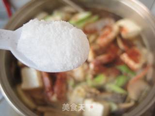 超级豪华一碗汤—韩国海鲜豆酱汤的做法步骤：7