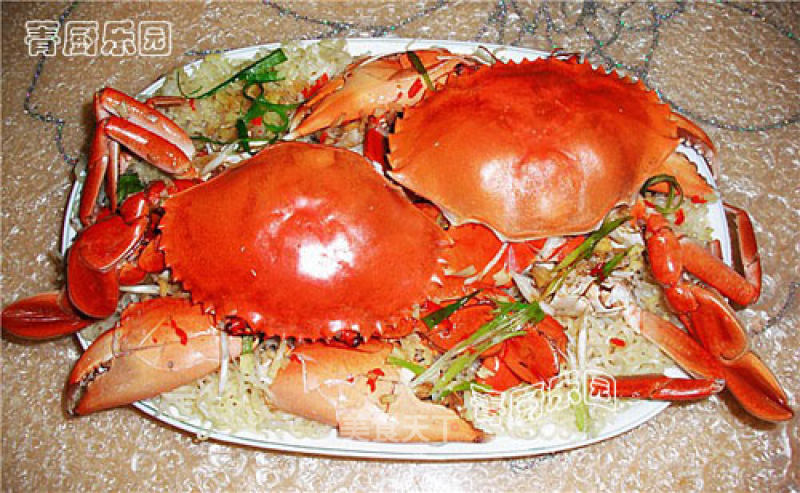 潮汕美食营养不流失——寿面蟹的做法