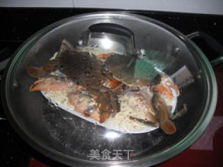 潮汕美食营养不流失——寿面蟹的做法步骤：7