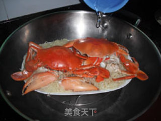 潮汕美食营养不流失——寿面蟹的做法步骤：8