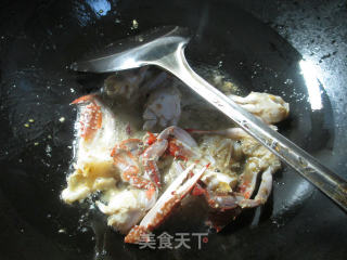 小油豆腐西葫芦煮螃蟹的做法步骤：4