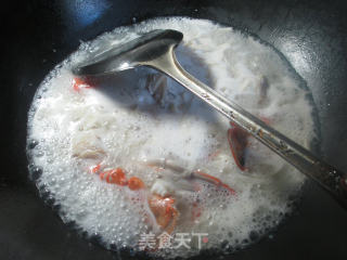 螃蟹汤面的做法步骤：5