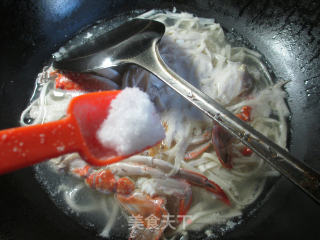 螃蟹汤面的做法步骤：7