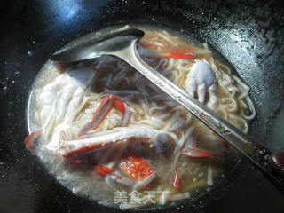 螃蟹汤面的做法步骤：8