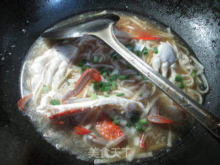 螃蟹汤面的做法步骤：9