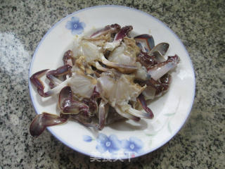 白菜螃蟹羹的做法步骤：2
