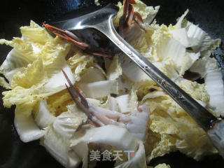 白菜螃蟹羹的做法步骤：5