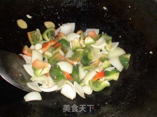 咖喱炒螃蟹的做法步骤：5
