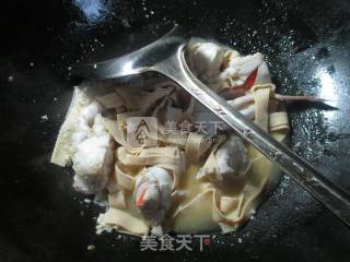 千张煮螃蟹 的做法步骤：6