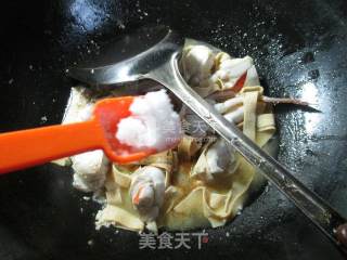 千张煮螃蟹 的做法步骤：8
