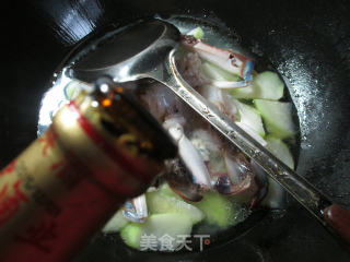 长瓜煮螃蟹的做法步骤：7