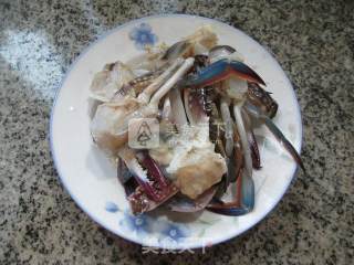 咖喱白菜螃蟹 的做法步骤：2