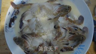 螃蟹蒸豆腐的做法步骤：5