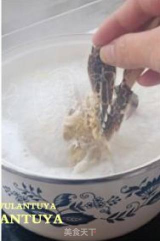 鲜美至极的白粥。【虾蟹粥】的做法步骤：6