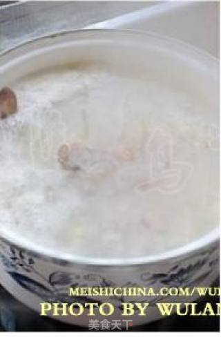 鲜美至极的白粥。【虾蟹粥】的做法步骤：8