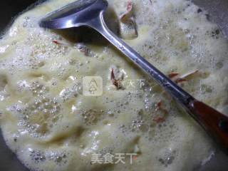 毛豆花菜螃蟹汤的做法步骤：7