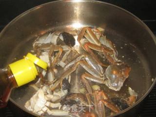 咖喱螃蟹的做法步骤：3