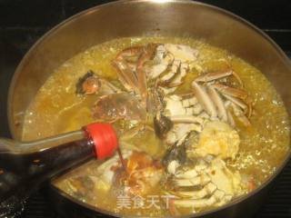 咖喱螃蟹的做法步骤：6