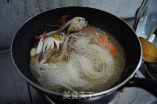 家常宴客菜--粉丝蟹煲的做法步骤：9