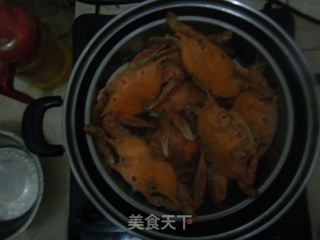 爆炒螃蟹的做法步骤：3
