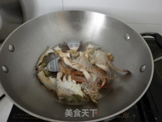 姜油炒螃蟹的做法步骤：5