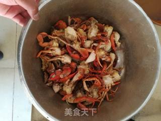 香辣螃蟹的做法步骤：4