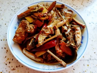 红烧螃蟹的做法步骤：8